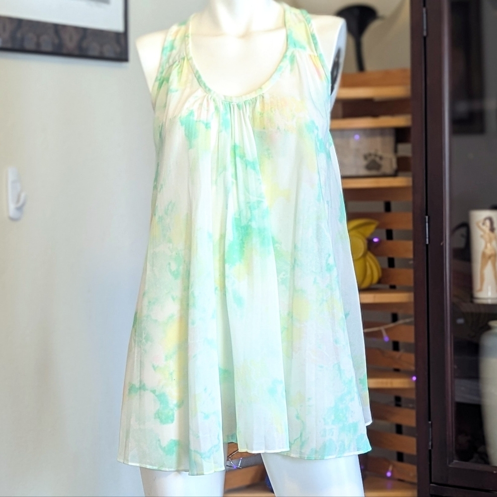 NWOT Philosophy Women's Sleeveless Tie-Dye Top